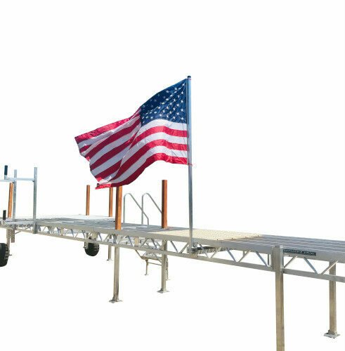 Dock Flag Pole Mount Kit