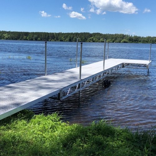 Dock Setup For Shallow Sandy Bottom