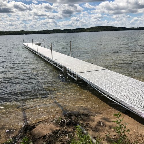 Great dock for those needing to go the distance, 72’ dock pictured
