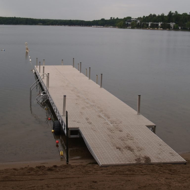 Premium Dock Configured Side by Side to Make 8ft Wide Platform