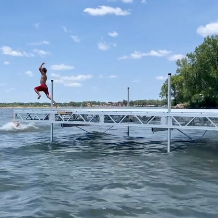 Weekends on the lake start from your dock!