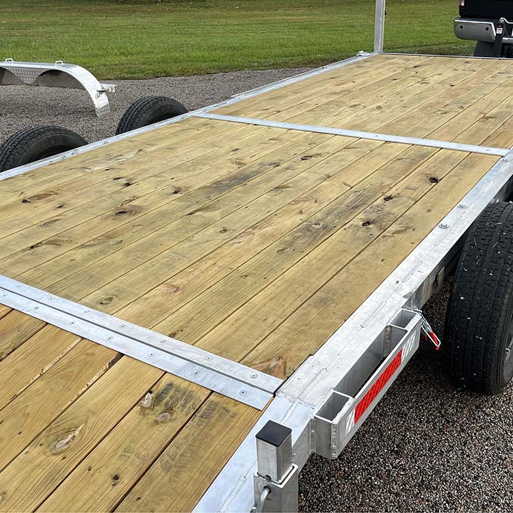 2"x6" Treated Deck Plank (Extruded Aluminum Option Available) Surface